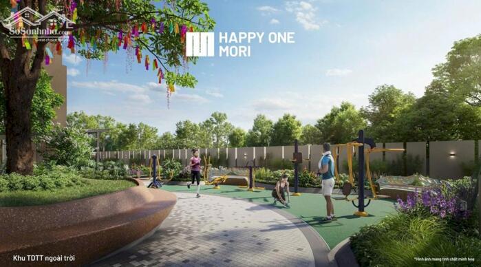 Hình ảnh Dự án Happy One Mori dt 66,5m2 2PN 2WC chỉ 2,7 tỷ tặng nội thất cao cấp ngay quốc lộ 13 tuyến metro view sân gold 1