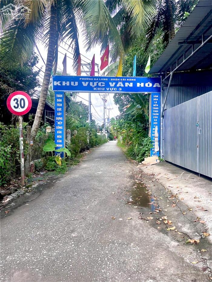 Hình ảnh Bán Nhà Trệt View Sông Ba Láng - Cách Cầu Ba Láng 900m, P.Cái Răng, TP.Cần Thơ 7