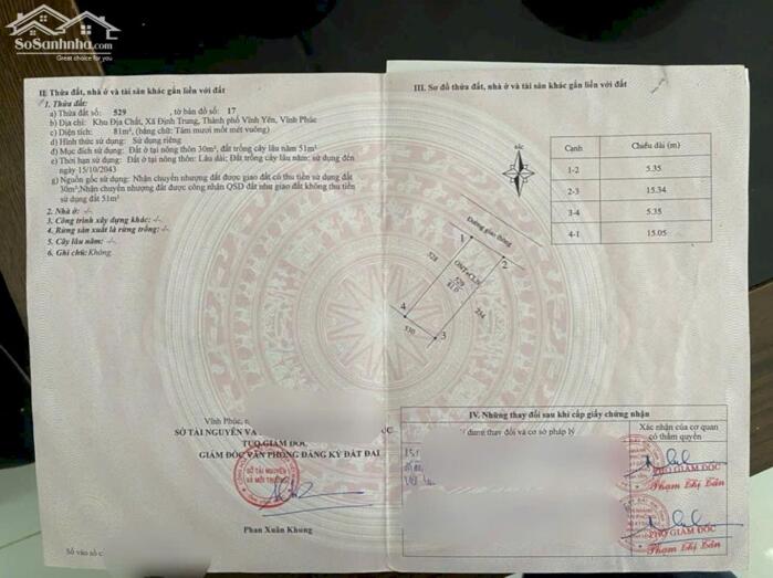 Hình ảnh Bán nhà cấp 4 Định Trung, Vĩnh Yên đối diện trường Chuyên Vĩnh Phúc lh_0987673102 1