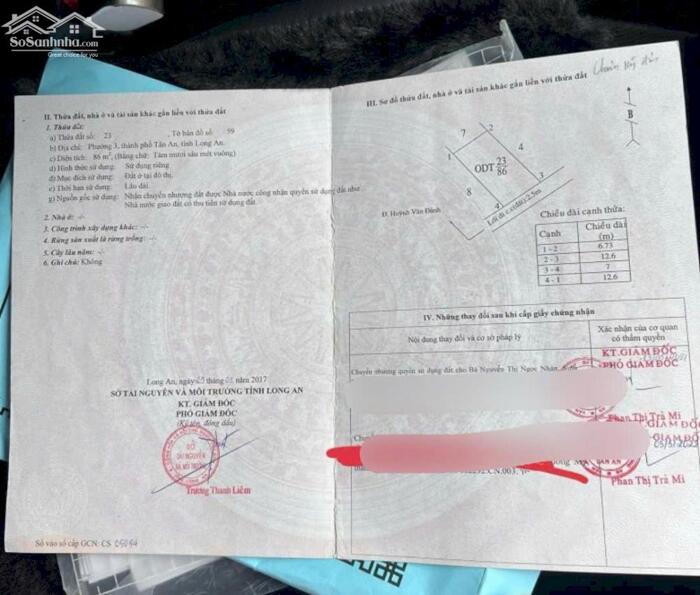 Hình ảnh Nhà sát bên KDC Thanh Tiến, P3 TP Tân An 6