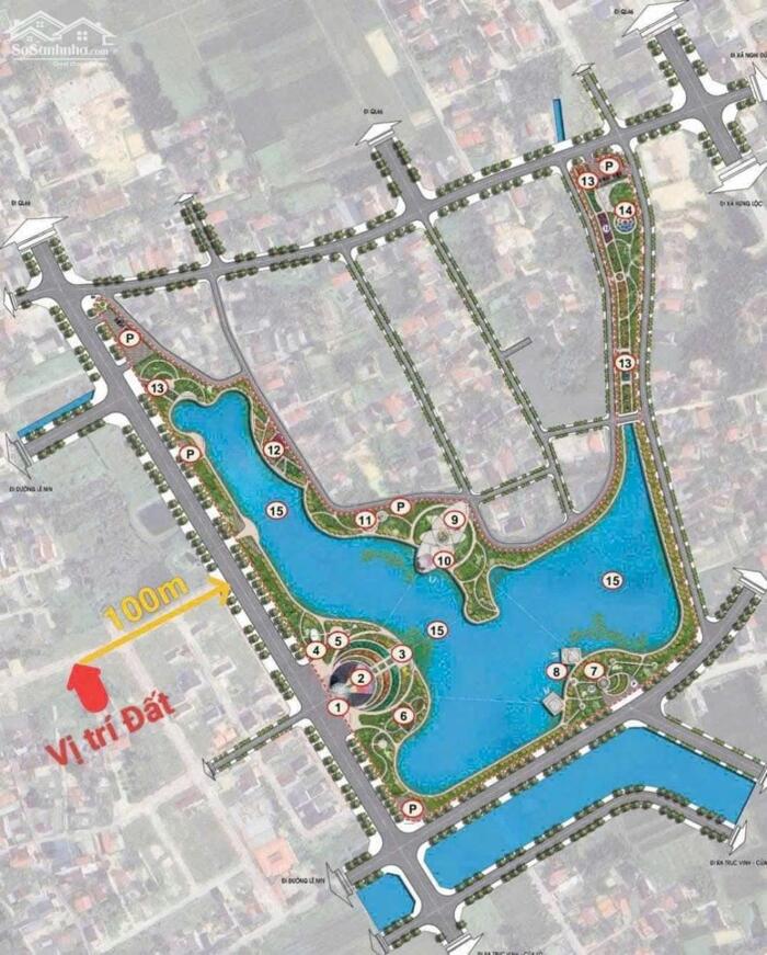 Hình ảnh Bán lô đẹp 143m2 ngõ đường Sư Vạn Hạnh, xóm 12 Nghi Phú, TP Vinh 2