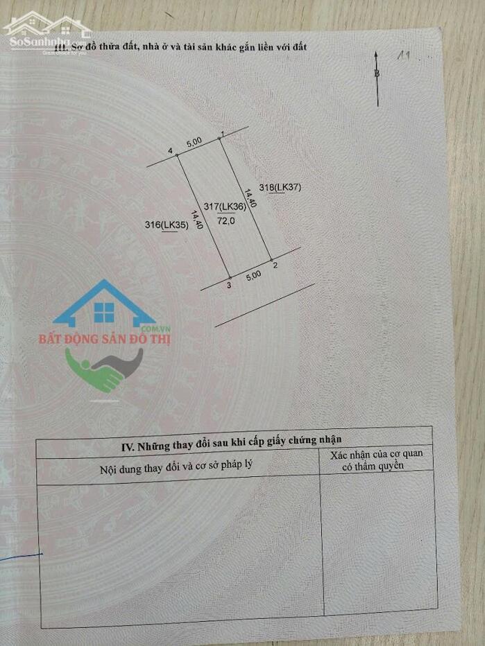 Hình ảnh Bán đất đấu giá Thiên Đông Mỹ Hưng Thanh Oai, 72m2 ô tô tránh vỉa hè, lõi Khu A KĐT Olympic 1