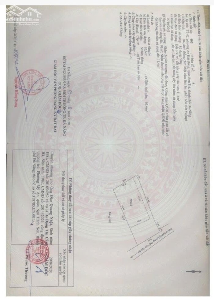 Hình ảnh Cần bán lô đất rộng 102m kiệt Lương Thế Vinh ( GẦN BIỂN MỸ KHÊ ) ⭐⭐⭐ 1