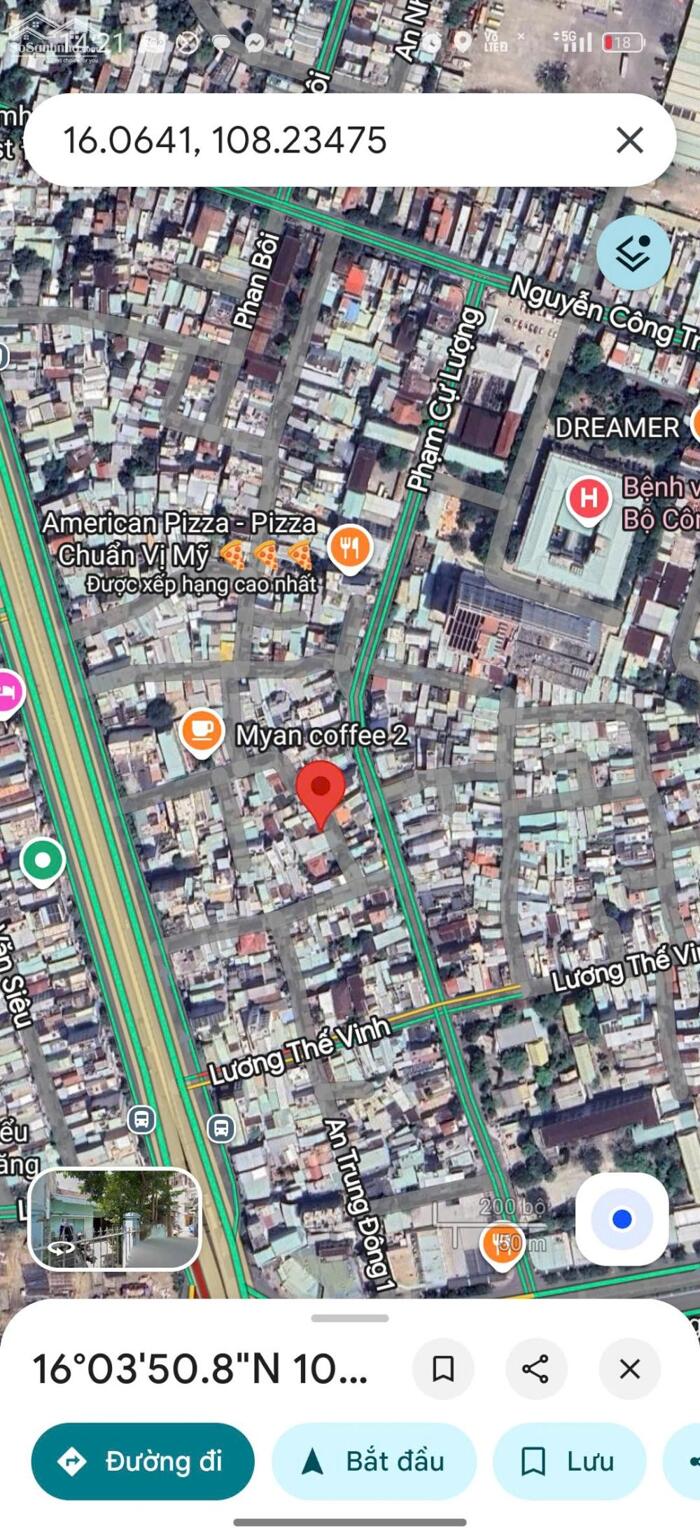 Hình ảnh Cần bán lô đất rộng 102m kiệt Lương Thế Vinh ( GẦN BIỂN MỸ KHÊ ) ⭐⭐⭐ 0