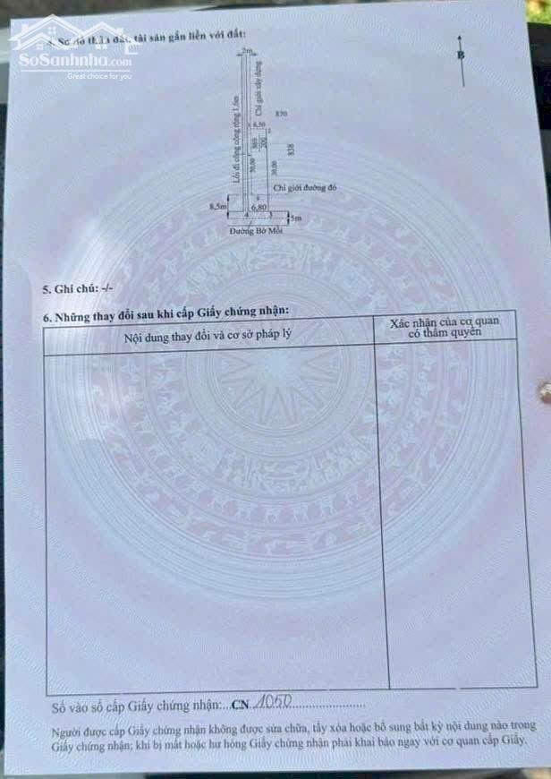 Hình ảnh Nền thổ góc 2 mt đường xe hơi 180m2 xã Phước Đông giá đầu tư 1 tỏi 50tr 3