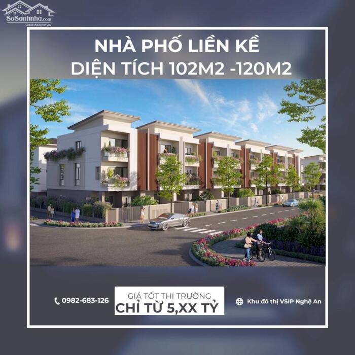 Hình ảnh NHÀ PHỐ LIỀN KỀ 3 TẦNG CASAFLORA – KHU ĐÔ THỊ VSIP NGHỆ AN 8