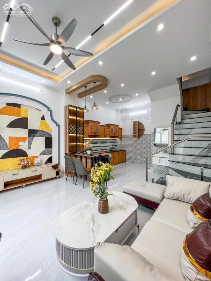 Hình ảnh Bán Nhà 1 Trệt 2 Lầu Full Nội Thất Hẻm 567 Hồ Búng Xáng 1