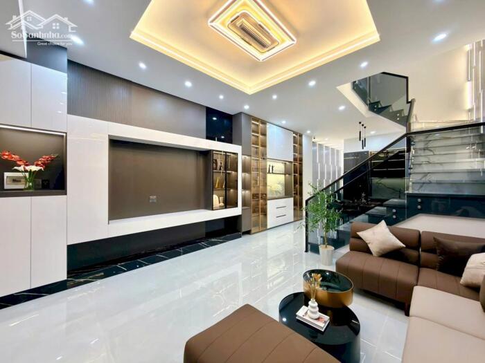 Hình ảnh NHÀ 2 LẦU - MỚI HOÀN THIỆN - TẶNG FULL NỘI THẤT CAO CẤP. Mặt Tiền, sổ hoàn công đầy đủ 3