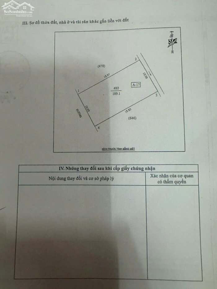 Hình ảnh Bán lô 189m2 Mặt đường 35M khu Tái Định Cư Xuân Đồng, Nghi Đức, TP Vinh 0
