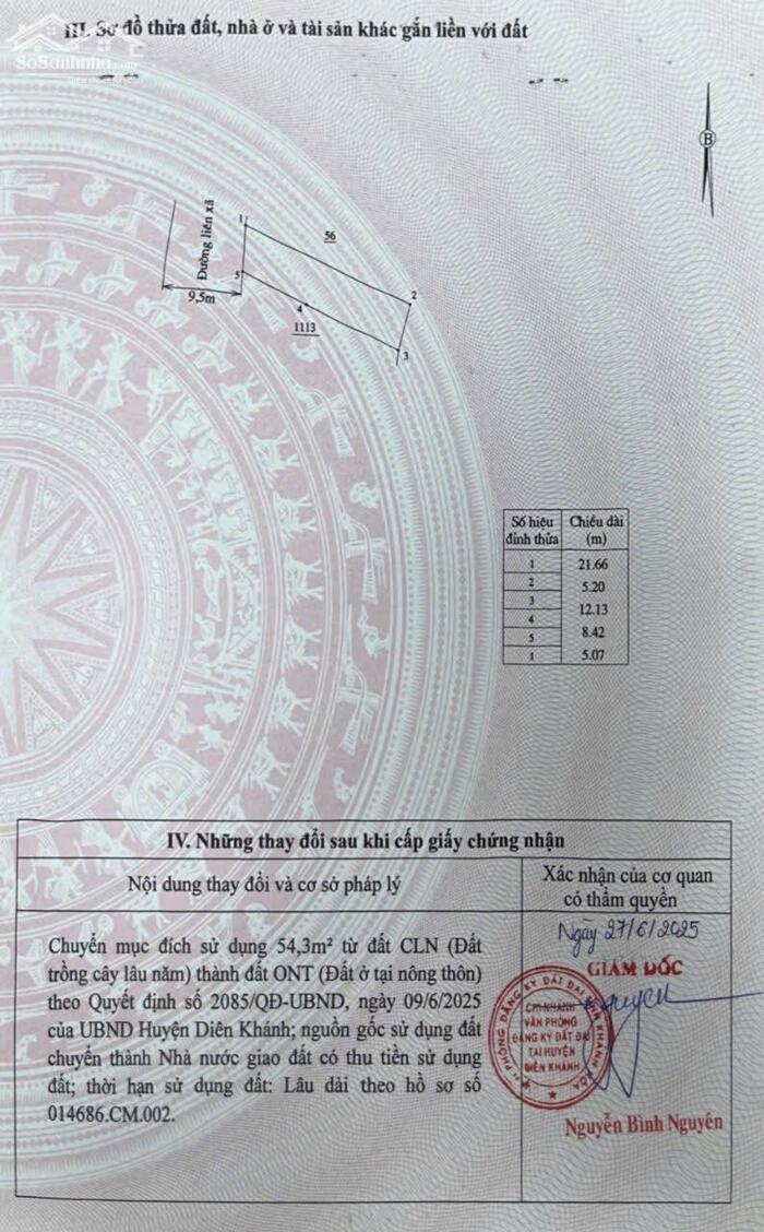 Hình ảnh DA98 Bán đất mặt tiền kinh doanh đường Bà Đề gần chợ Diên An 2