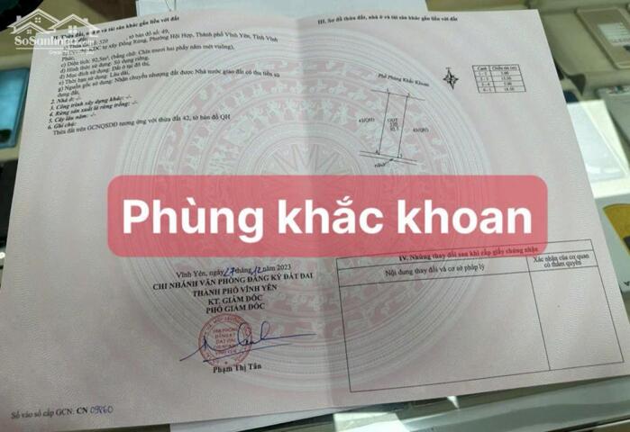 Hình ảnh Bán đất view vườn hoa mặt đường Phùng Khắc Khoan, Đồng Rừng, Hội Hợp, Vĩnh Yên. 4