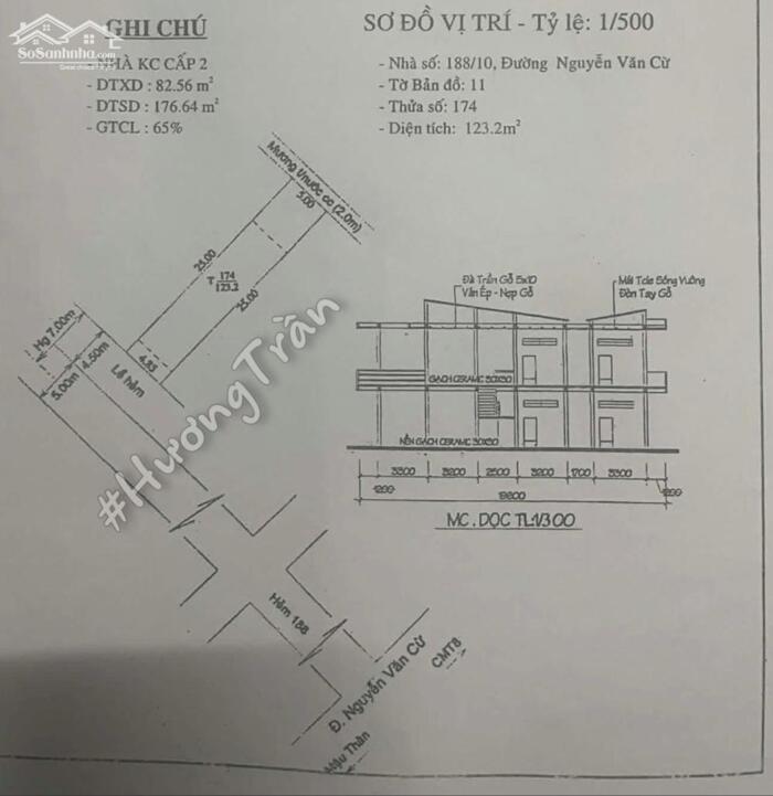 Hình ảnh 6 tỷ 500 - BÁN NHÀ 2 TẦNG 176m2 MẶT TIỀN ĐƯỜNG BẾ VĂN ĐÀN - Cách đường NGUYỄN VĂN CỪ chỉ 20m 3
