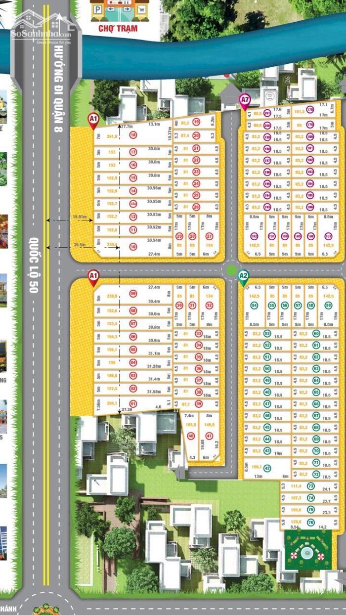 Hình ảnh Đất nền kdc Tân Mỹ 83m2 chủ cần bán giá đầu tư 1 tỏi 150tr 3