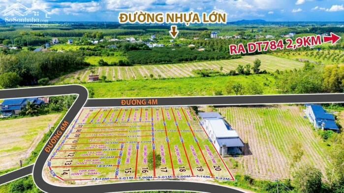 Hình ảnh Bàu Đồn- Gò Dầu dt 5*21m sẵn thổ cư cách KCN Phước Đông chỉ 4km giá F0 chỉ 3xxtr lô bao sang tên 2