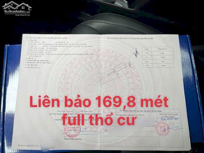 Hình ảnh SIÊU PHẨM LIÊN BẢO, VĨNH YÊN, VĨNH PHÚC. ĐẤT VÀNG FULL THỔ CƯ 4