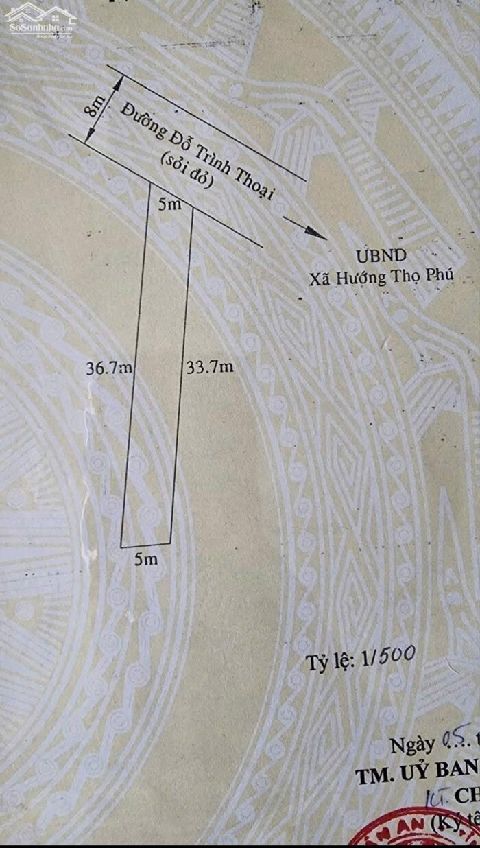 Hình ảnh Đất Mt đường Đỗ Trình Thoại, Hướng Thọ Phú TP Tân An 3