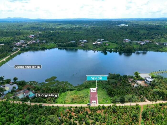 Hình ảnh Cư Kuin- Đắk Lắk đất giáp hồ tự nhiên dt 6*27m sẵn thổ cư kdc đông đường bê tông tới đất giá chỉ 4xxtr 0