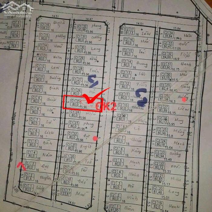 Hình ảnh Chuyển nhượng Thửa đất 80m² full thổ cư tại khu phân lô ck2, Thủy Xuân Tiên, Xuân Mai, Hà Nội 4