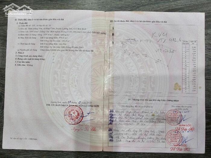 Hình ảnh ️ Cơ Hội Vàng Đầu Tư và An Cư tại Lương Sơn, Hòa Bình! 10