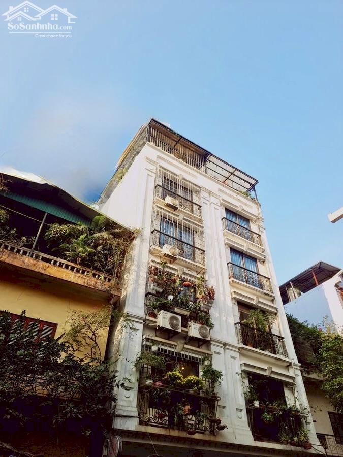 Hình ảnh Bán nhà Thái Hà - Đống Đa, 52m, 6 tầng thang máy, 4 PN, Ô tô đỗ cổng, Gần phố, 21 tỷ 0