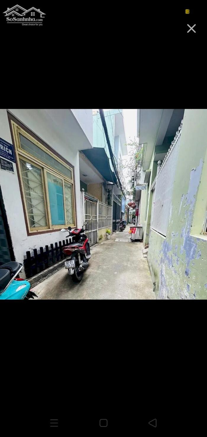 Hình ảnh Hàng hiếm, nhà 3 tầng kiệt Điện Biên Phủ, TT THANH KHÊ, giá chỉ nhỉnh 4 tỷ. 1