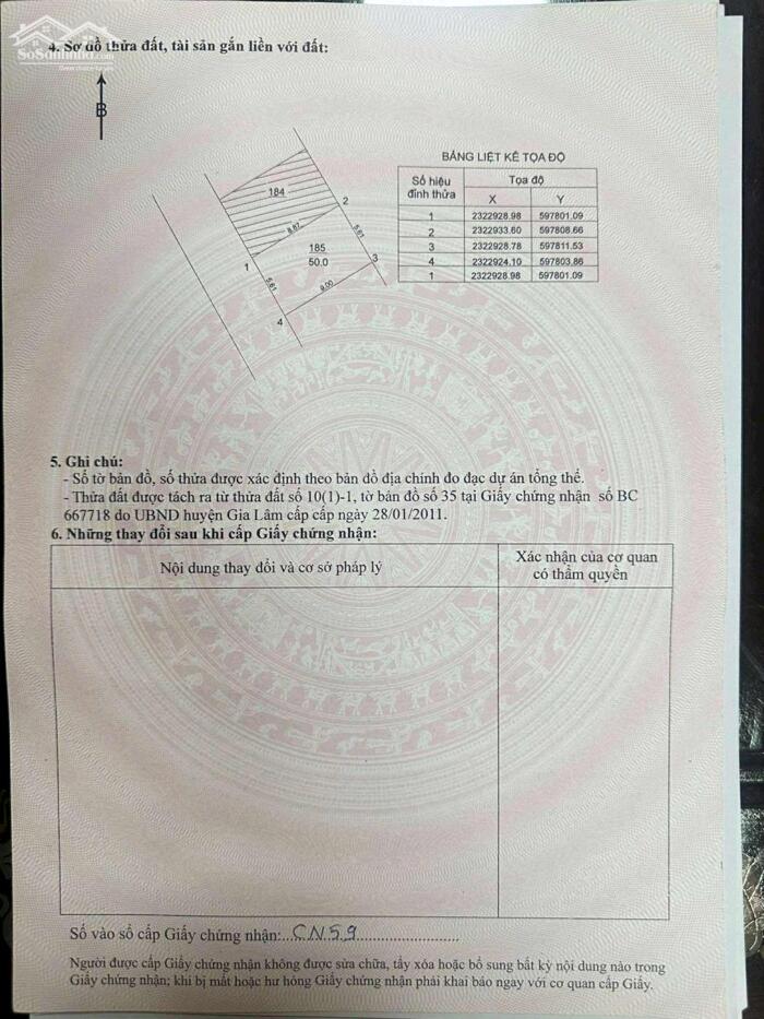 Hình ảnh Bấn Gấp 50m2 Đất An Đào, Trâu Quỳ, Gia Lâm Gần Vin1 Cực Kỳ Đẹp 0