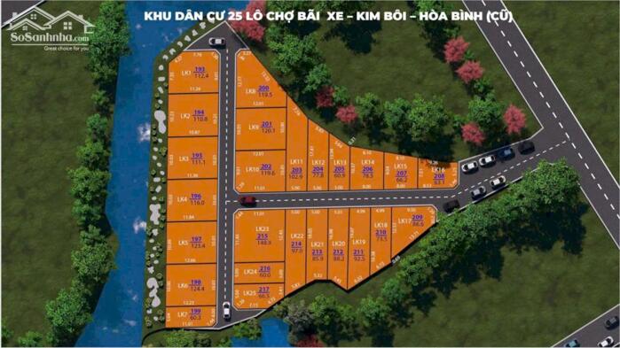 Hình ảnh CHÍNH THỨC MỞ BÁN KHU DÂN CƯ CHỢ BÃI XE – HỢP KIM – PHÚ THỌ (Kim Bôi cũ – vị trí trung tâm, liền kề nghỉ dưỡng) 6