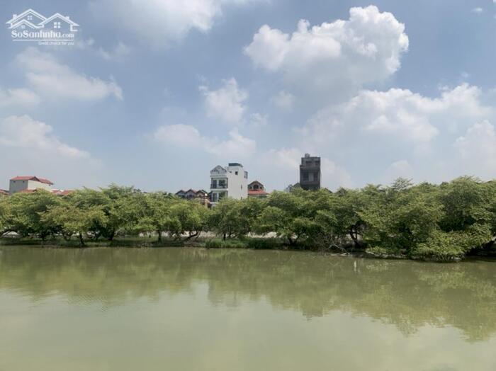 Hình ảnh Bán nhà dân xây kiên cố, 91m2 thiết kế 3,5 tầng mới 99%, đường 13m gần hồ Đầm Tranh giá 20,7 tỷ 1