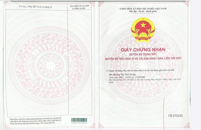 Hình ảnh BÁN ĐẤT TRUNG TÂM THỊ TRẤN LƯƠNG SƠN – BÁM ĐƯỜNG ATK, BÁM SUỐI ĐẦU NGUỒN 2