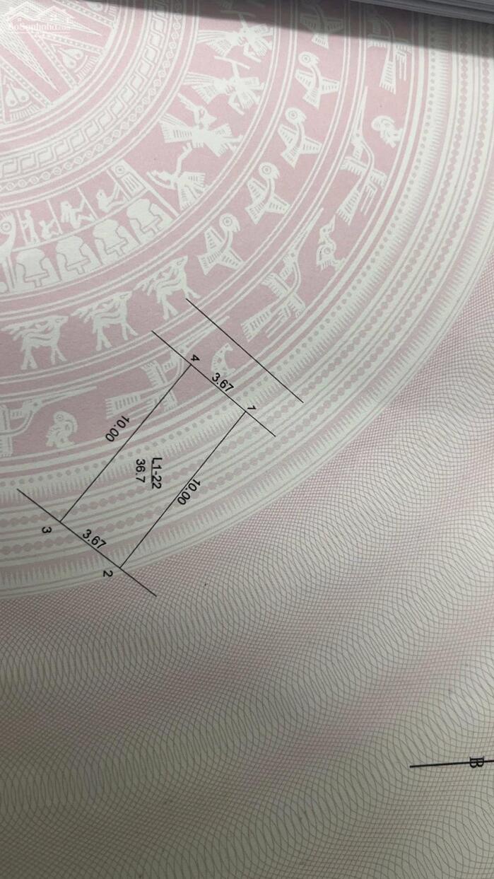 Hình ảnh Bán Nhanh 36.7m2 Đất Tái Định Cư khu 7,2ha Trâu QUỳ, Gia Lâm, Hà Nội 0