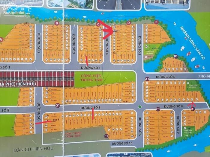 Hình ảnh Đất nền kdc An Phú Center 118m2 mt View Kênh giá rẻ đầu tư 730tr 5