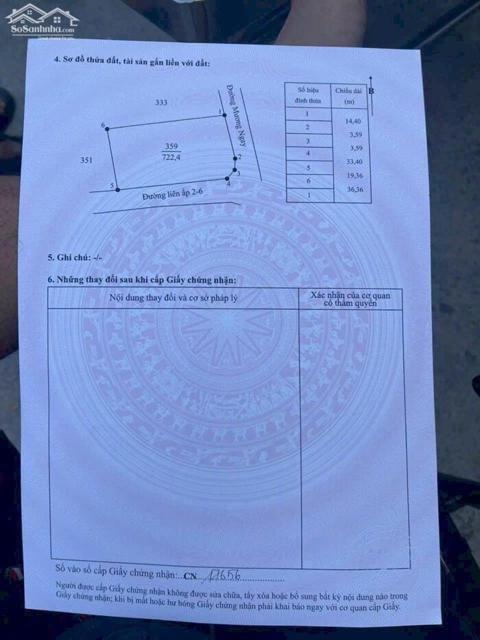 Hình ảnh Đất thổ cư 722m2 mt xe hơi xã Tân Lân mt đường 7m thích hợp phân lô bán nền giá rẻ 2 tỏi 6 2