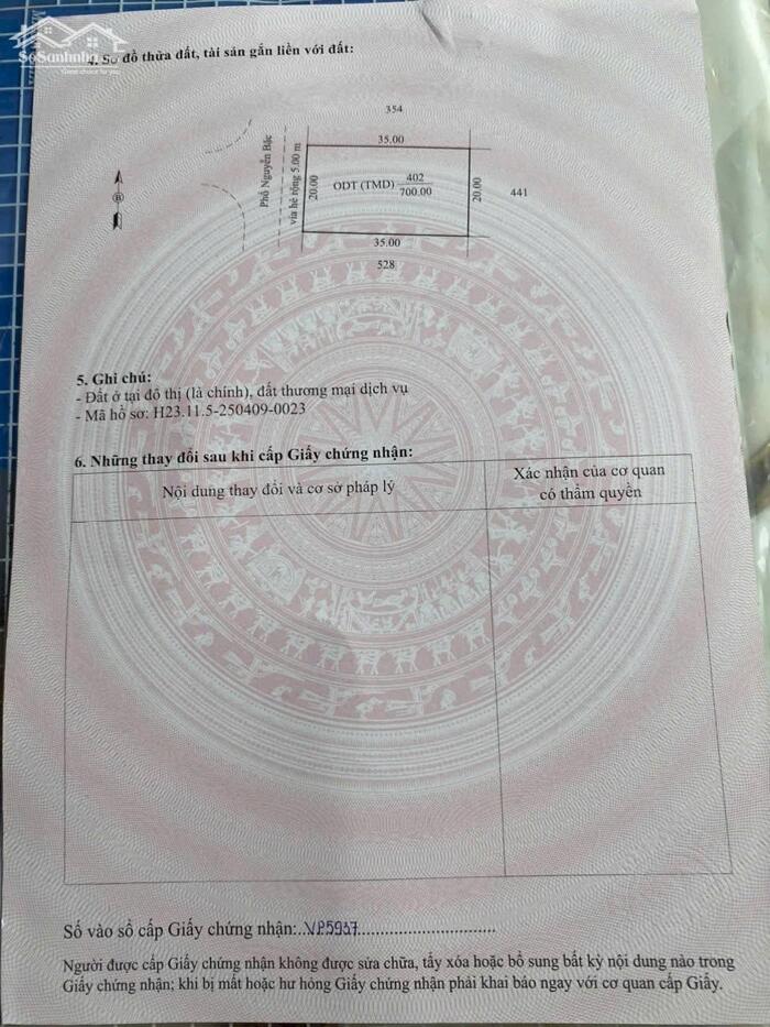 Hình ảnh đất TMDV Viện Nhi - Phía Nam TP Hải Dương 1