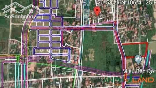 Hình ảnh Cần bán lô đất 105 m2 giá tốt tại Khu C TĐC Bắc Sông Cấm, Phường Thủy Nguyên, TP Hải Phòng 0