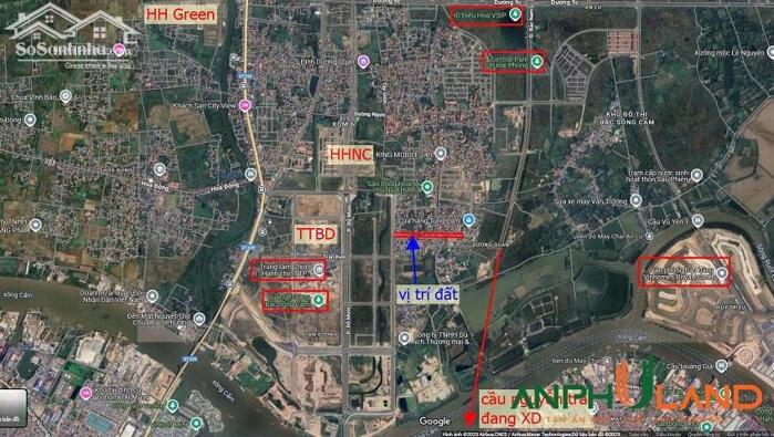 Hình ảnh Chính chủ bán lô đất 2 mặt tiền Trung tâm Hành chính mới, phường Thuỷ Nguyên, TP Hải Phòng 1