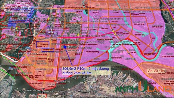 Hình ảnh Chính chủ bán lô đất 2 mặt tiền Trung tâm Hành chính mới, phường Thuỷ Nguyên, TP Hải Phòng 0