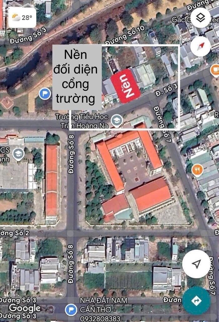 Hình ảnh Bán GẤP Nền - MẶT TIỀN - vị trí đẹp. Đối diện cổng 2 trường Học, vị trí đẹp 4