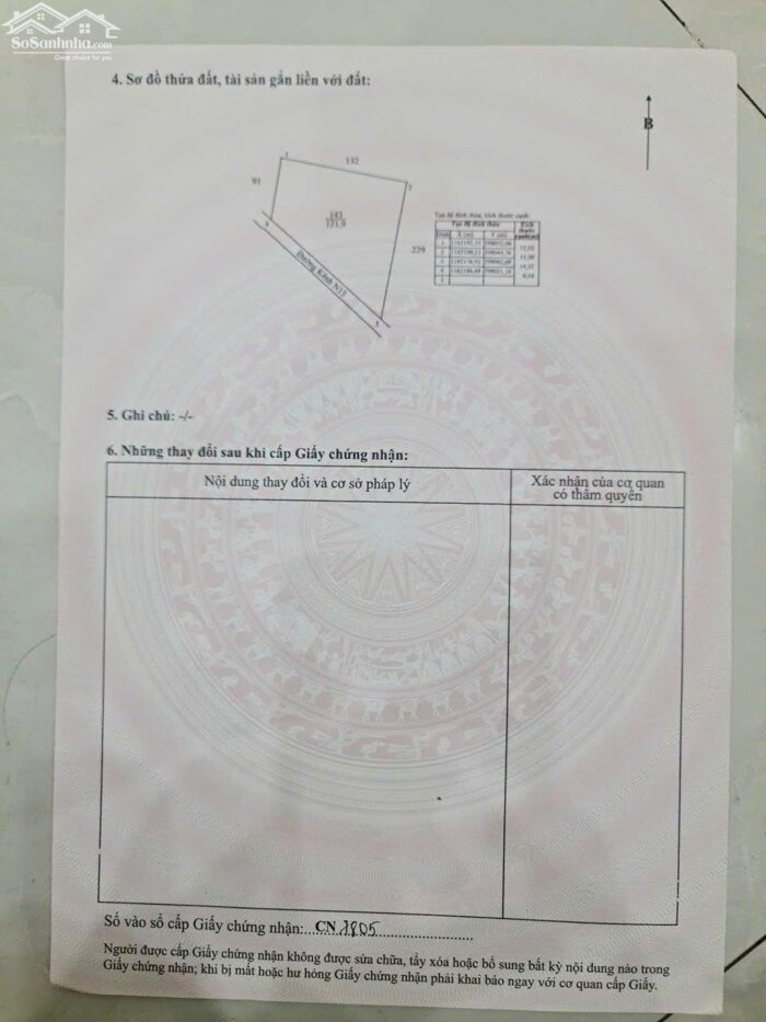 Hình ảnh Chủ cần bán 286m2 thổ lúa mt xe hơi xã Tân Lân giá rẻ đầu tư 850tr 2