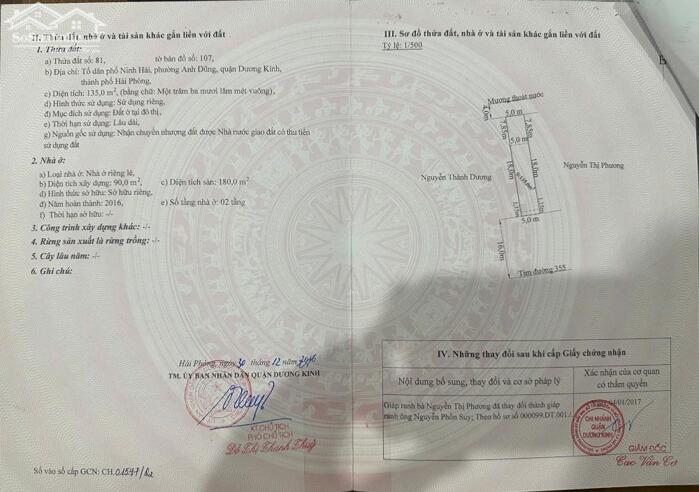 Hình ảnh Bán đất mặt đường Mạc Đăng Doanh, Dương Kinh gần đối diện trường THPT Mạc Đỉnh Chi 1