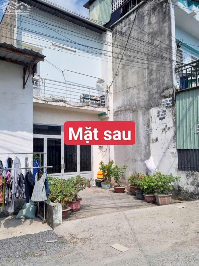 Hình ảnh Nhà 2 mặt tiền Đông Thạnh 8-Hóc Môn.Dt 4,8x26~124m2~trệt lững~5,8ty 2