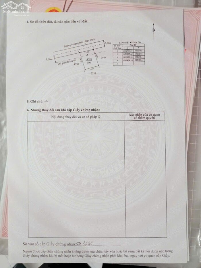 Hình ảnh Đất thổ cư 99m2 mt đường 7m xã Tân Chánh giá rẻ công nhân 450tr 6