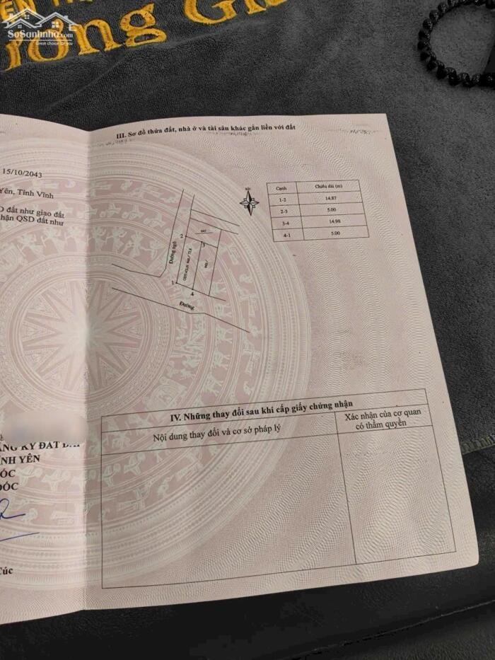 Hình ảnh Bán nhà Cấp 4 hai mặt tiền trục chính Khai Quang, Vĩnh Yên lh_0987673102 2