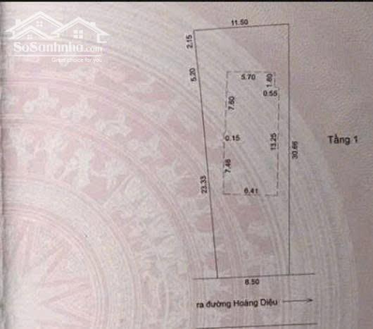 Hình ảnh BÁN GẤP NHÀ KIỆT Ô TÔ 6M ĐƯỜNG HOÀNG DIỆU, HẢI CHÂU, ĐÀ NẴNG 0