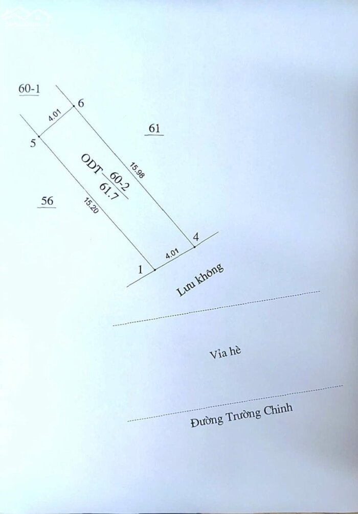 Hình ảnh Bán đất mặt đường Trường Chinh – trục đẹp nhất TP, kinh doanh mọi ngành 2