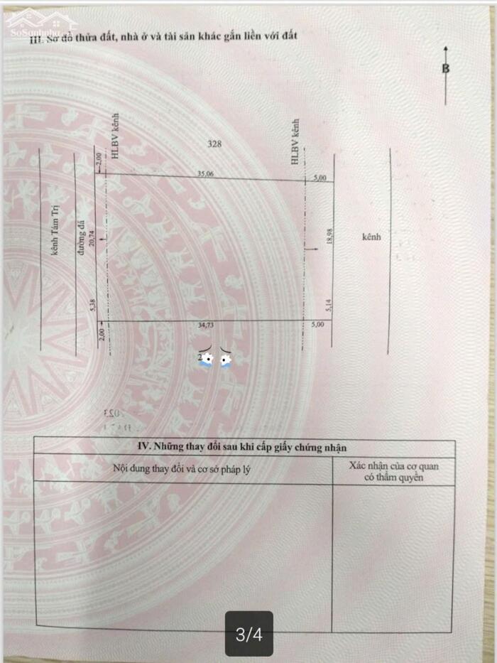Hình ảnh B.á.n (10x40) đất thổ mặt tiền kênh 8 Trị, gần Cống Rạch Bùn – Tân Điền, Gò Công Đông, TG 3