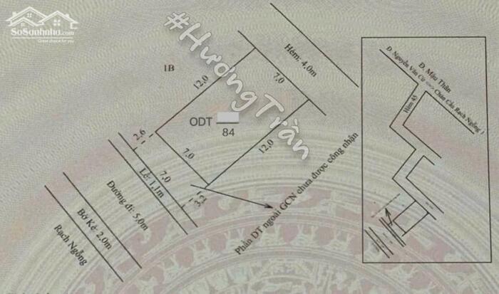 Hình ảnh 4 tỷ - NỀN 2 MẶT TIỀN Ngang 7m Đường LÊ ANH XUÂN (Bờ kè Mậu Thân) Và hẻm 45 Mậu Thân 4