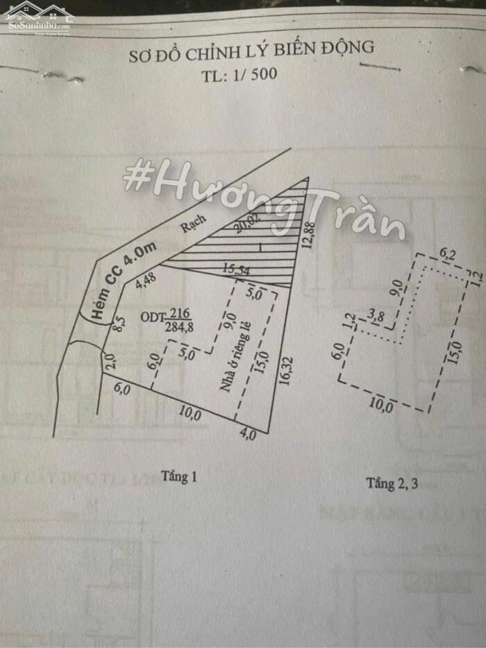 Hình ảnh 16,5 tỷ - BIỆT THỰ 384m2 ODT, HẺM 1 LÝ TỰ TRỌNG (bên hông Công Viên Lưu Hữu Phước) CÓ SẴN THU NHẬP 20 triệu/tháng 3