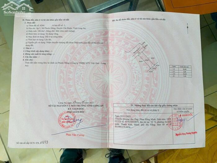 Hình ảnh Đất nền giá rẻ cuối năm 100m2 kdc Phước Đông chỉ 900tr 4