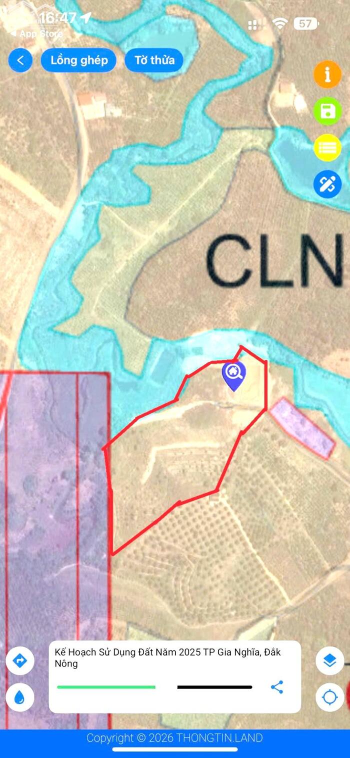 Hình ảnh Rẫy giá rẻ tại trung tâm phường Đông Gia Nghĩa - Gần bệnh viện - View suối 2