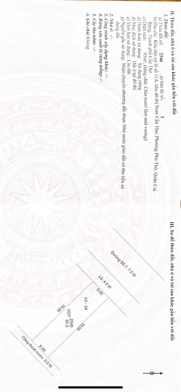 Hình ảnh NC : BÁN NỀN VỊ TRÍ ĐẸP ĐƯỜNG TRẦN VĂN VIỆT KDC CÔNG AN (11A) CẦN THƠ 2